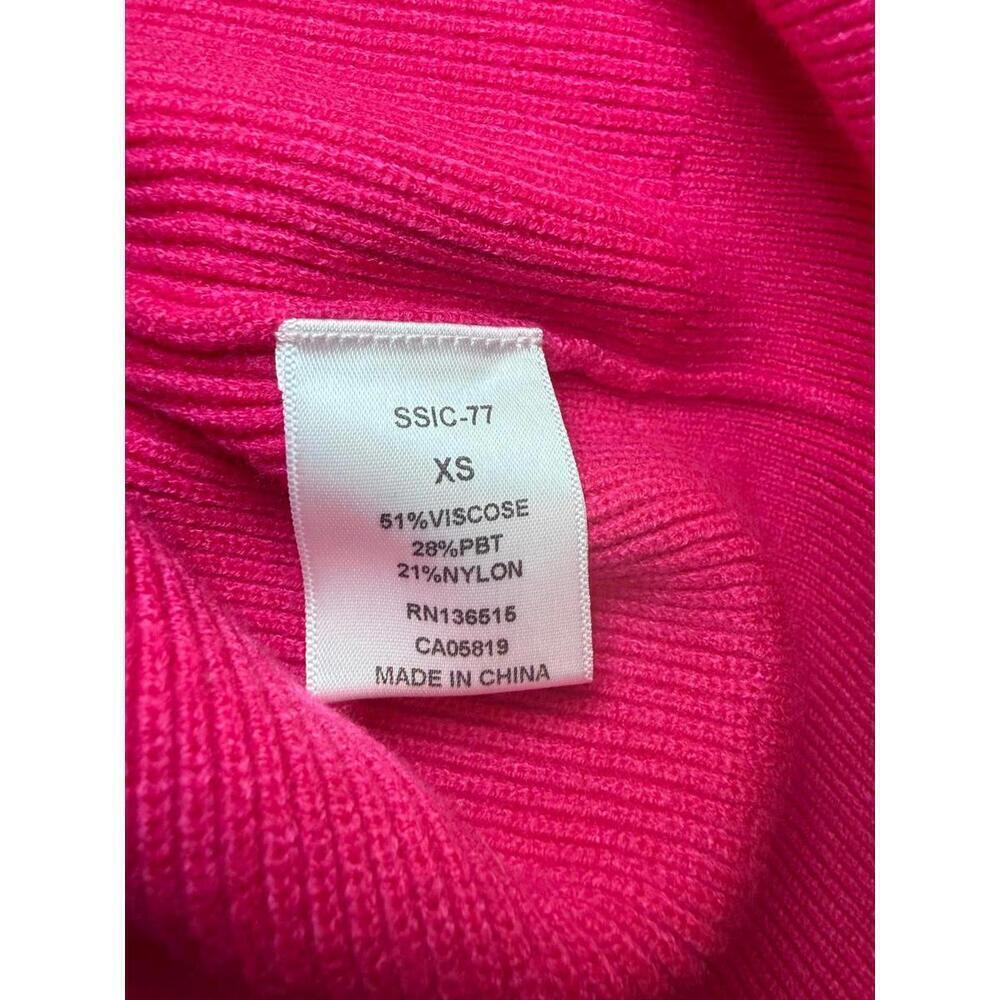 Stitches + Stripes Pink Quarter-Zip Sweater, XS (NWT) - Picture 5 of 5